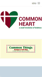 Mobile Screenshot of commonheart.org